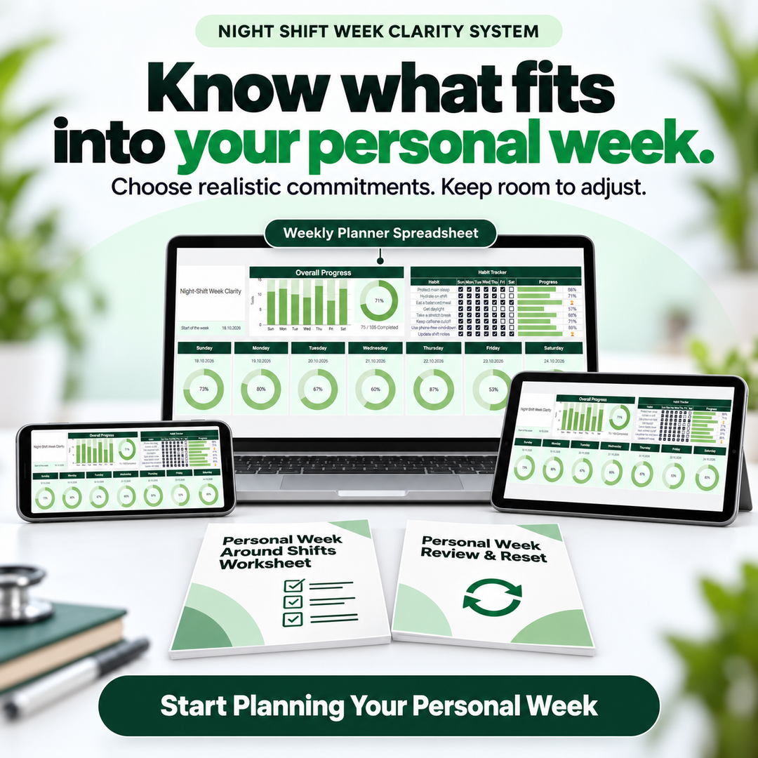Weekly Planner with planning and review resources and an invitation to start planning your personal week.